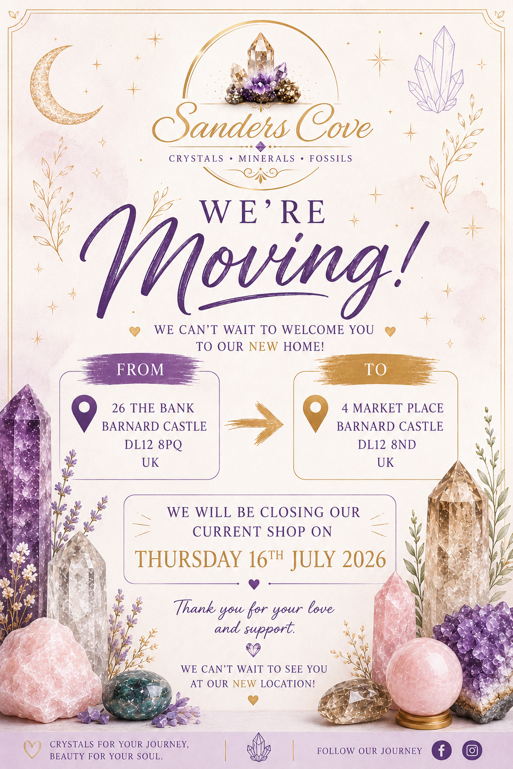 We're Moving