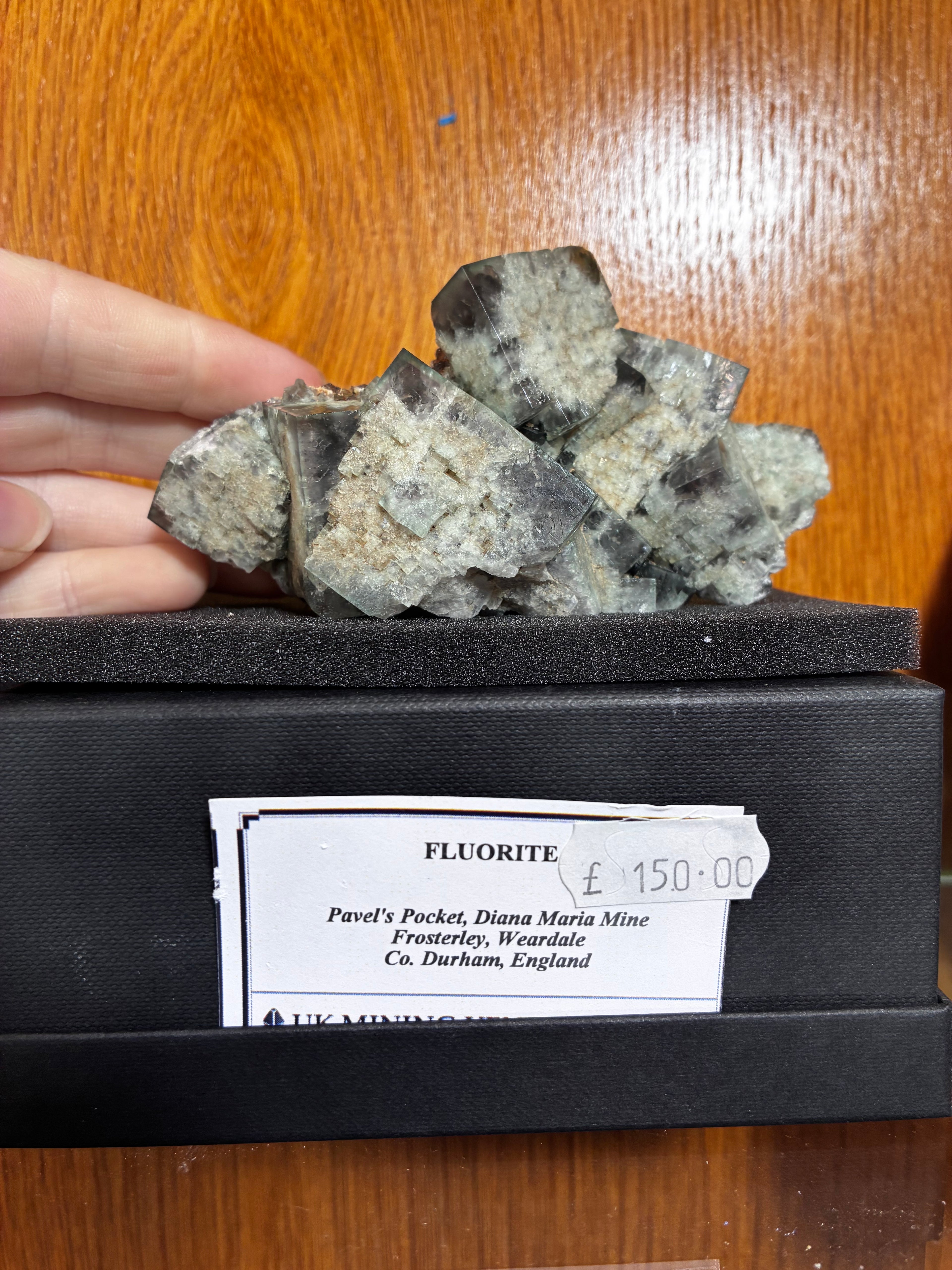 Pavels Pocket Fluorite Specimen