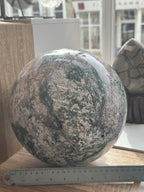 17.7kg Moss Agate Sphere