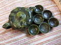 Oriental Style Natural Jade Tea Set