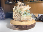 Caribbean Calcite Dragon Carving