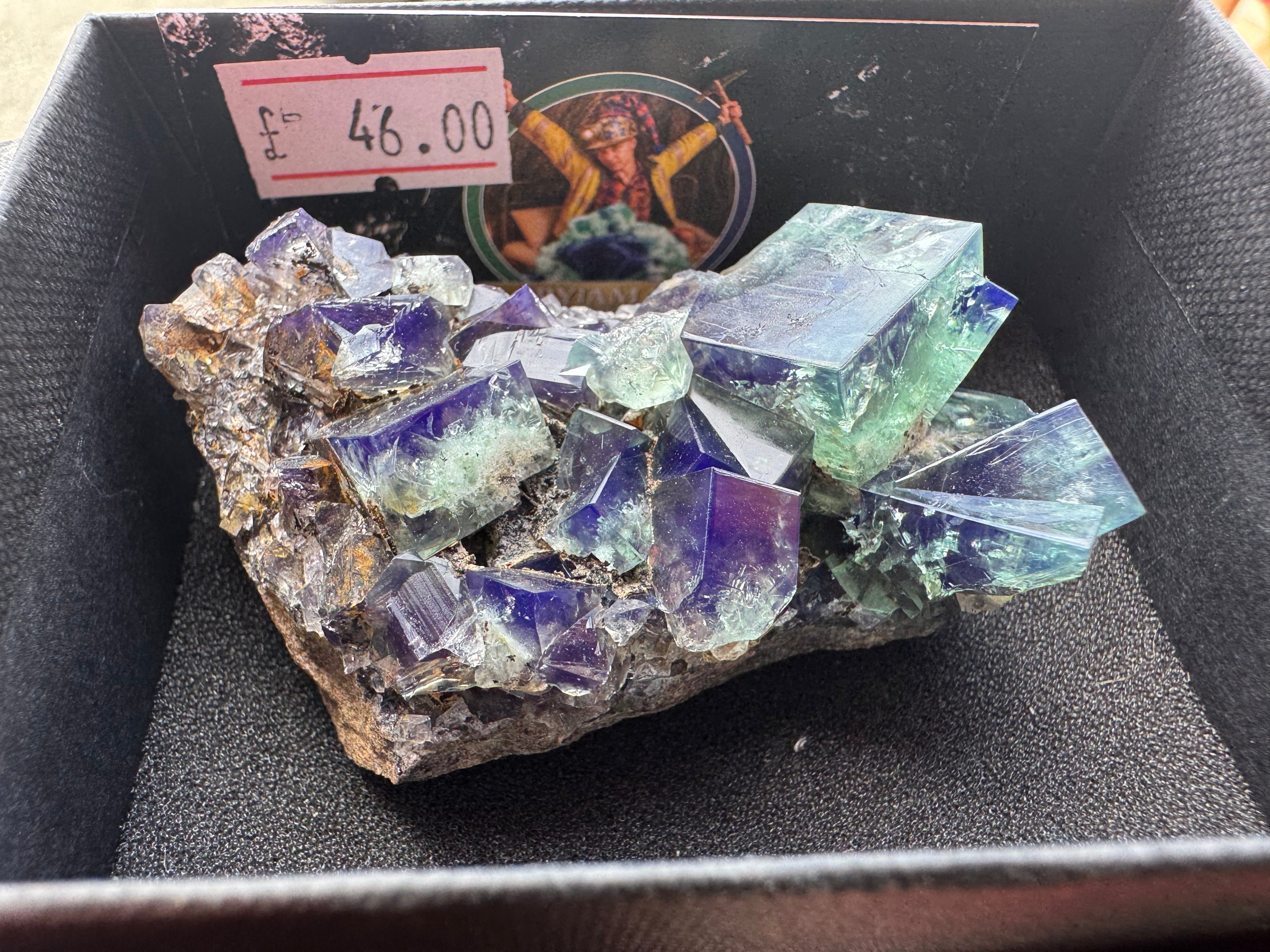 Pyjama Pocket Fluorite Specimen