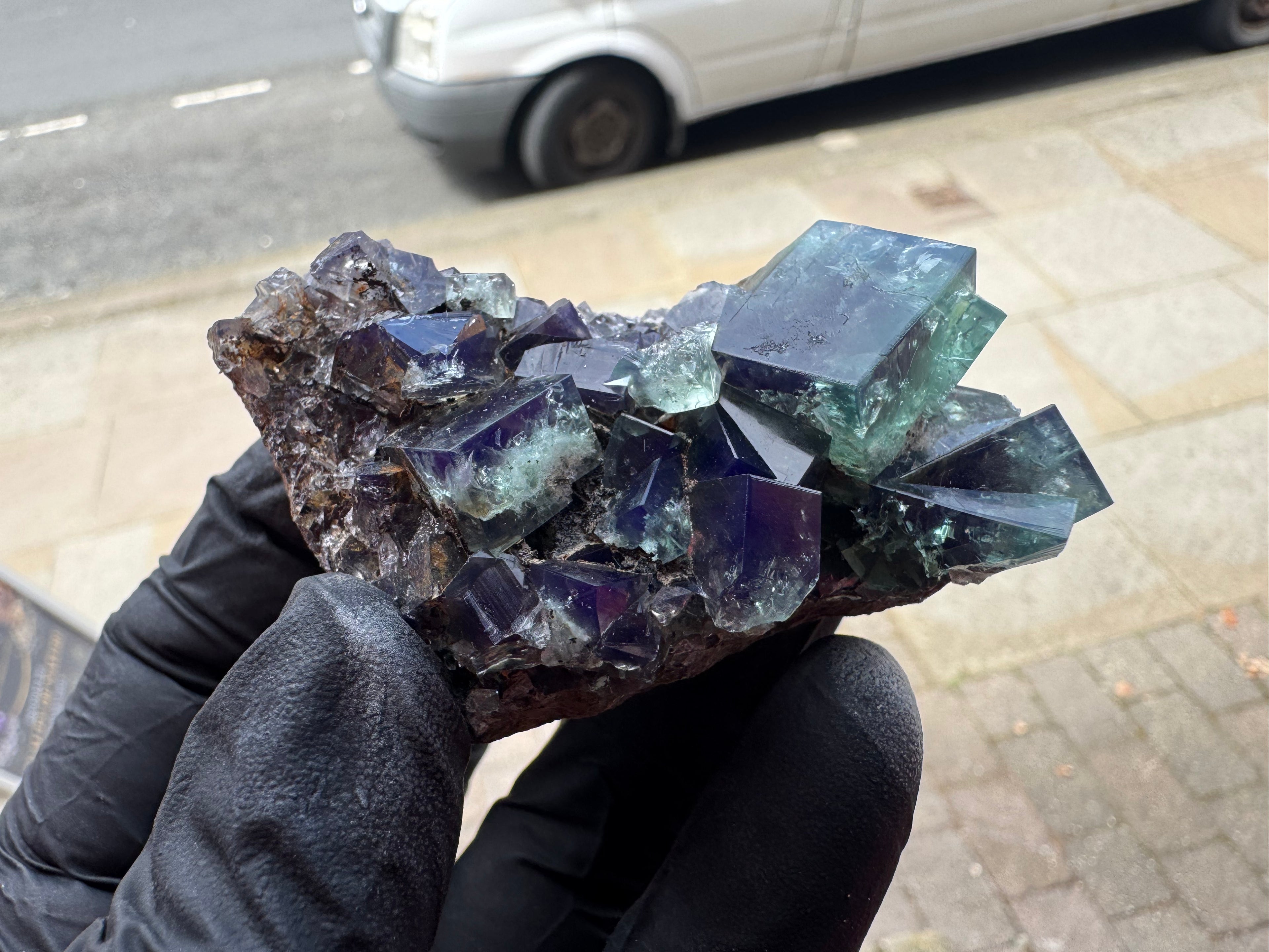Pyjama Pocket Fluorite Specimen
