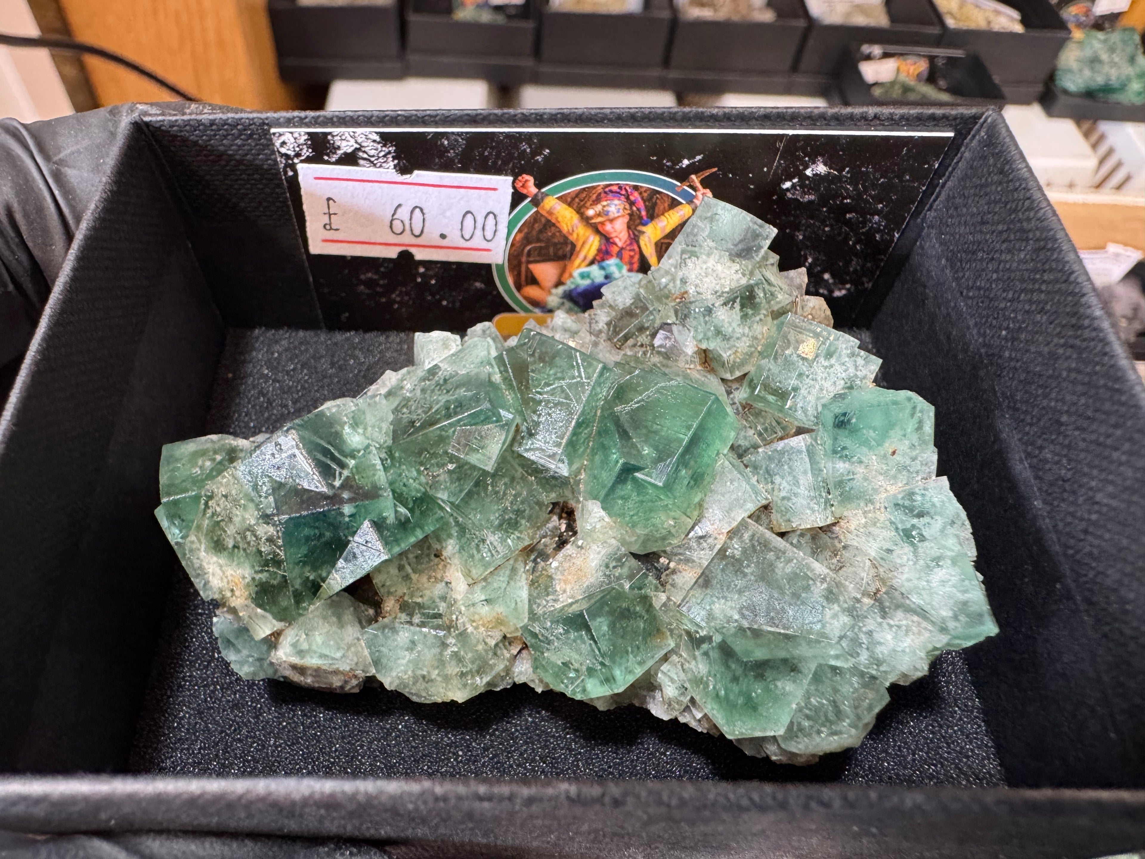 Pyjama Pocket Fluorite Specimen