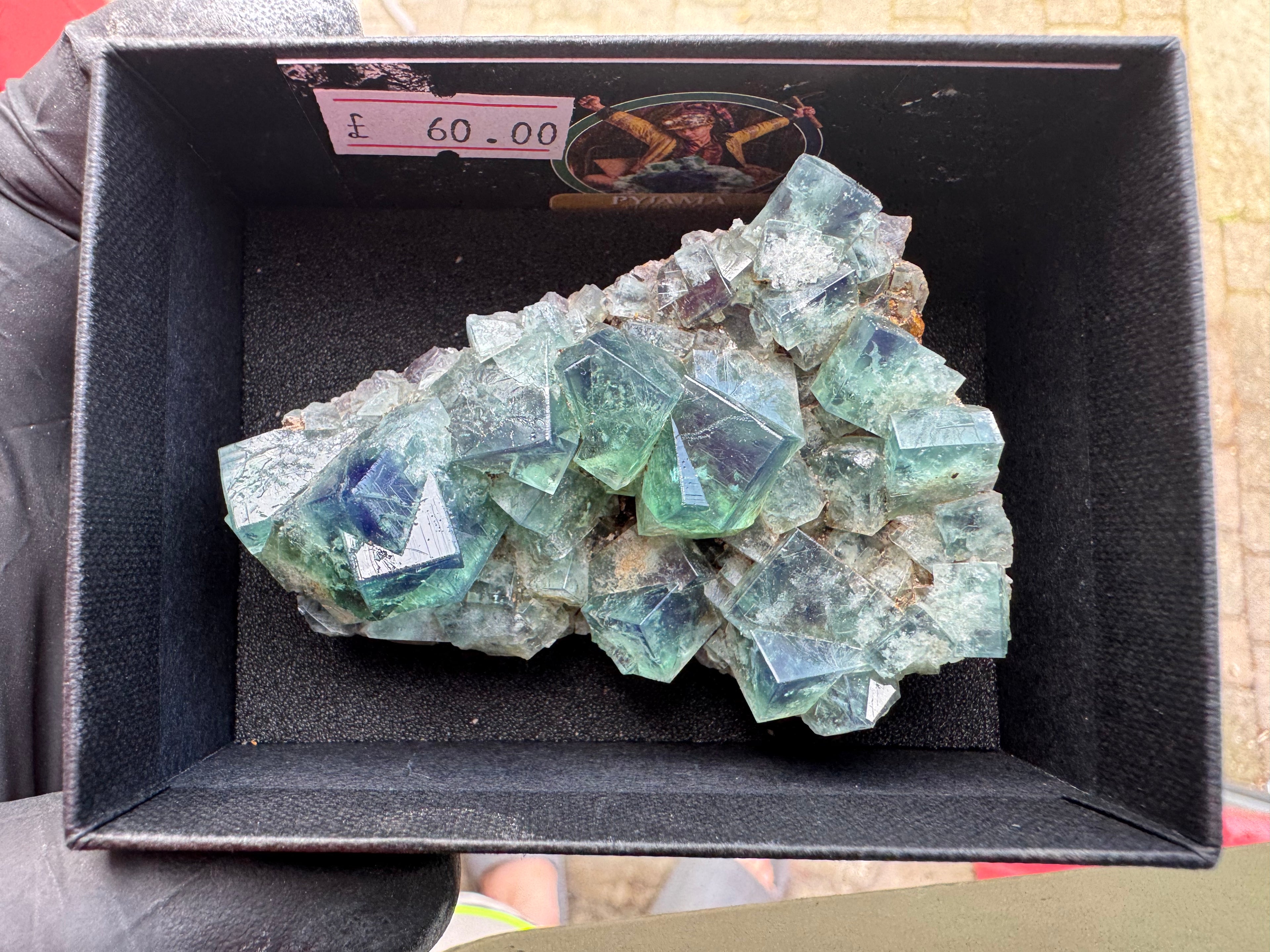 Pyjama Pocket Fluorite Specimen