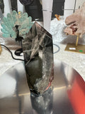 Brazilian Garden Quartz Polished Tower