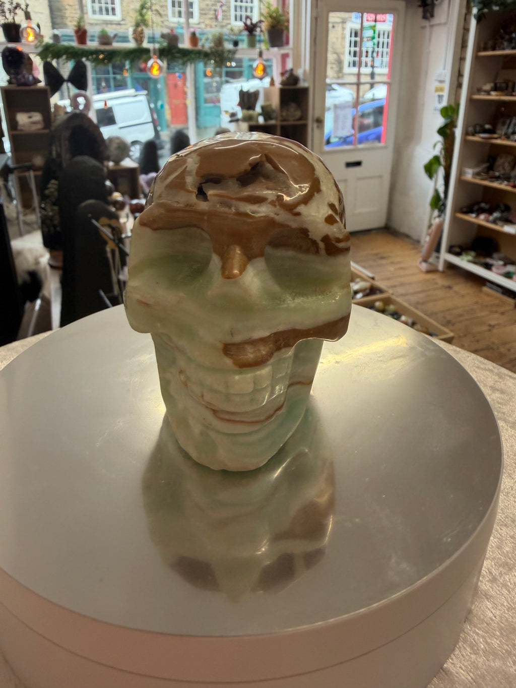 Caribbean Calcite Skull