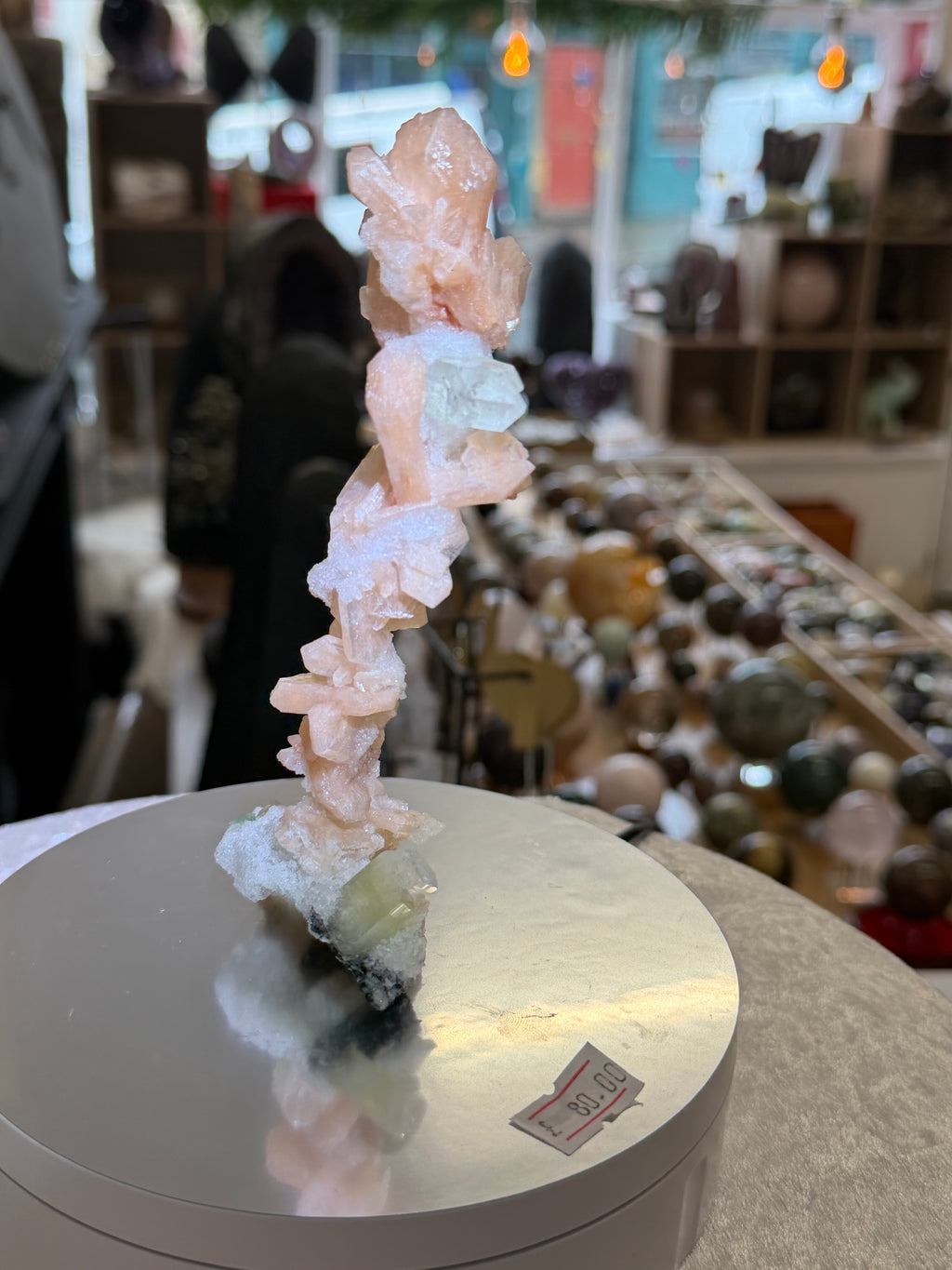 Natural Apophyllite and Stilbite Specimen