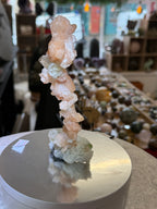Natural Apophyllite and Stilbite Specimen