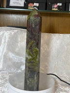 Dragon Blood Jasper Crystal Tower