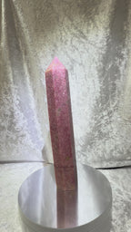 Thulite Crystal Tower