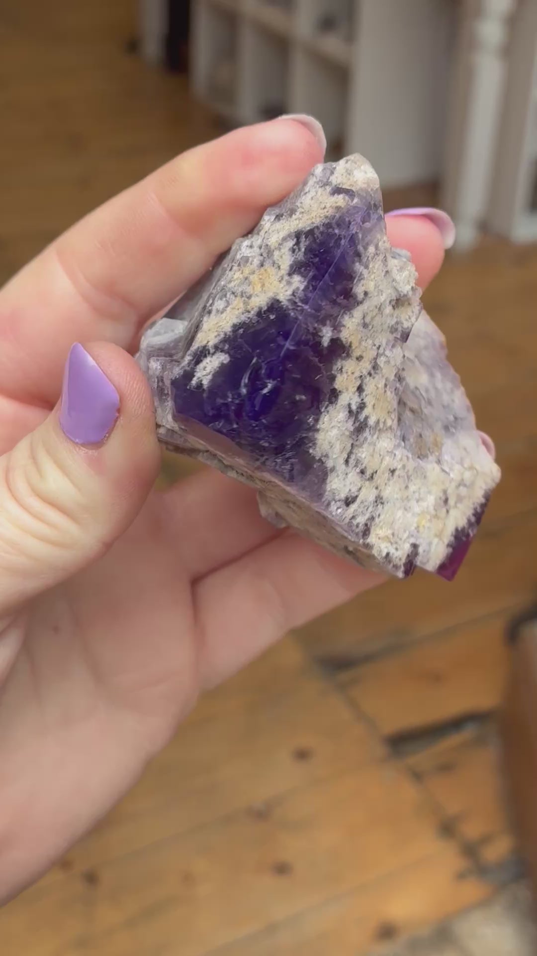 Weardale Heather Fluorite Specimen.