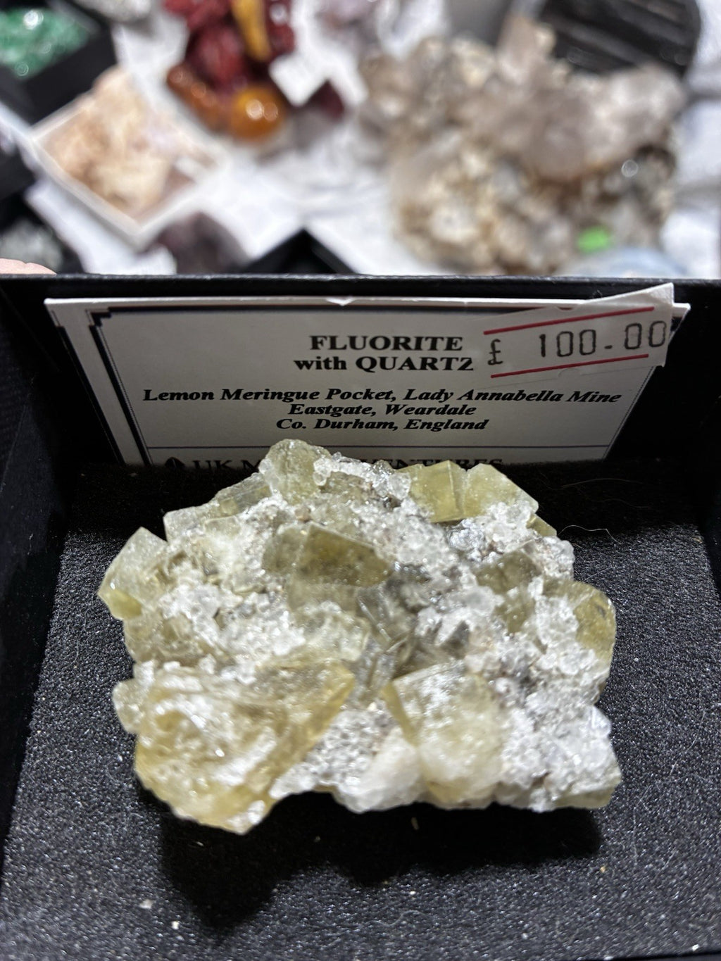Lemon Meringue Fluorite UKMV